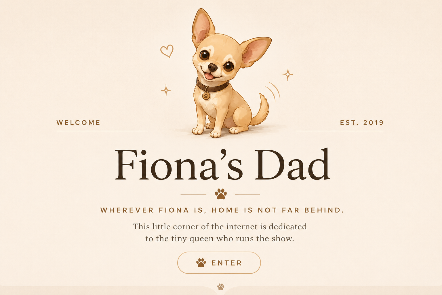 Fiona's Dad — established 2019